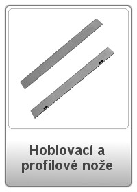 Hoblovací a profilové nože